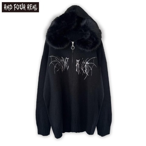 メンズ ニットジップパーカ（RAD FOUR REAL） | アベイル | しまむらパーク