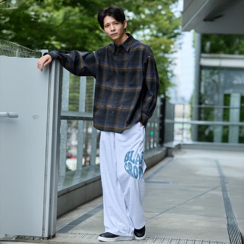 メンズ　チェック柄シャツ（CHIP CLIP）