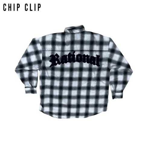 メンズ　チェック柄シャツ（CHIP CLIP×KsG）