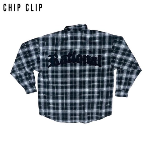 メンズ　チェック柄シャツ（CHIP CLIP×KsG）