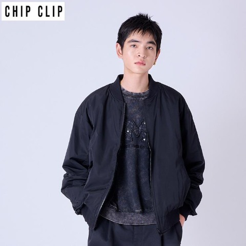 メンズ【M～LL】　リバーシブルブルゾン（CHIP CLIP）
