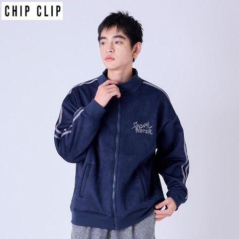 メンズ　裏ボアトラックジャケット（CHIP CLIP）