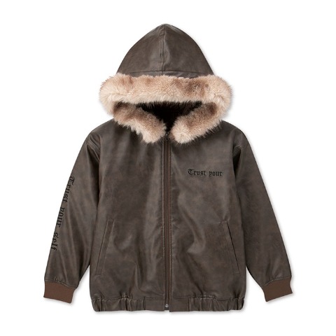 メンズ　フード付ブルゾン（CHIP CLIP）