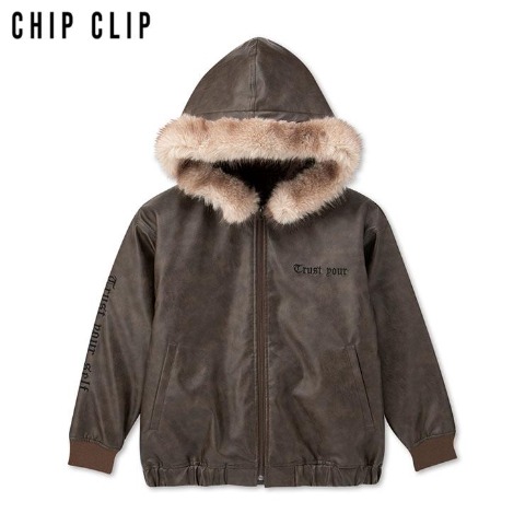 メンズ　フード付ブルゾン（CHIP CLIP）