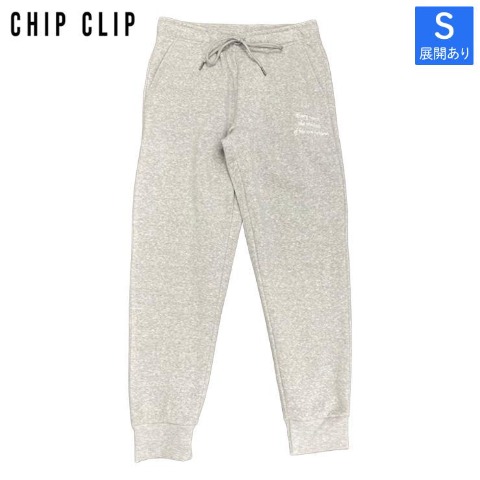 メンズ【S～LL】　裏起毛ジョガーパンツ（CHIP CLIP）