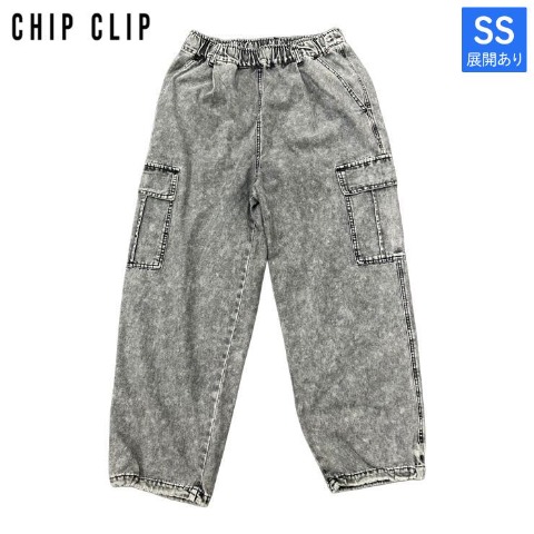 メンズ　デニムカーゴパンツ（CHIP CLIP）