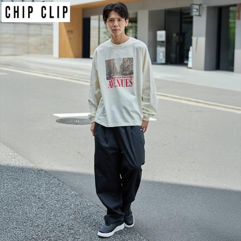 メンズ　タックパンツ（CHIP CLIP）