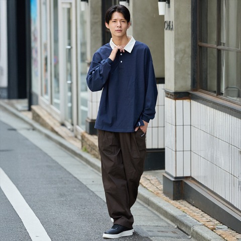 メンズ　タックパンツ（CHIP CLIP）