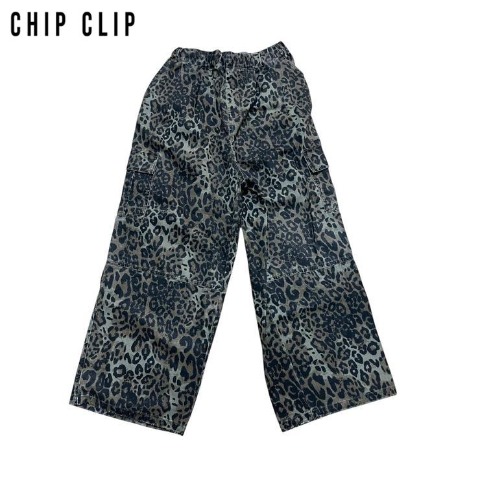 メンズ　ヒョウ柄パンツ（CHIP CLIP×KsG）