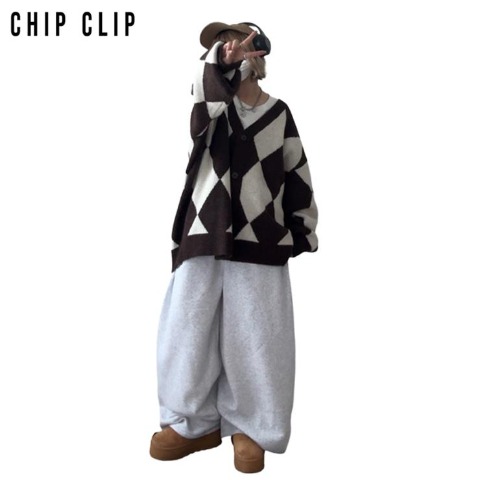 メンズ　カーブパンツ（miyu×CHIP CLIP)