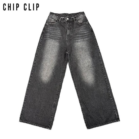 メンズ　デニムパンツ（CHIP CLIP） ブラック 213