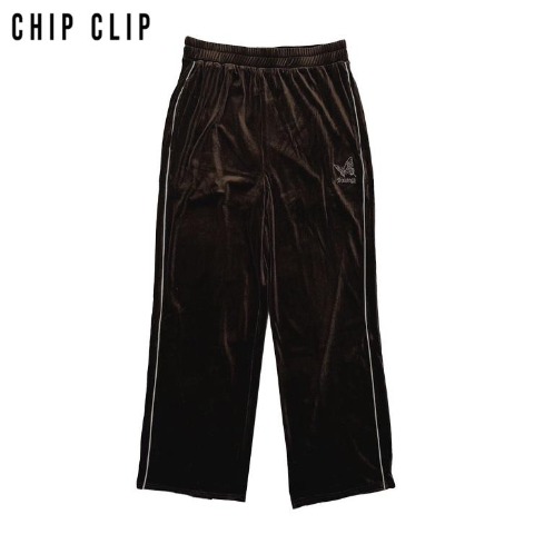 メンズ　ベロアトラックパンツ（CHIP CLIP×1095）