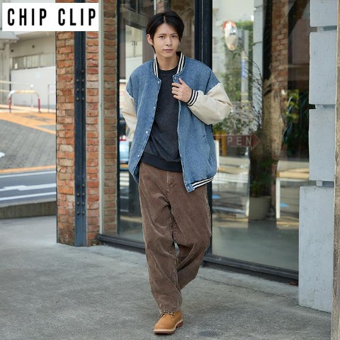 メンズ　コーデュロイパンツ（CHIP CLIP）