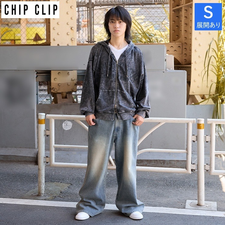 メンズ デニムバギーパンツ（CHIP CLIP） | アベイル | しまむらパーク