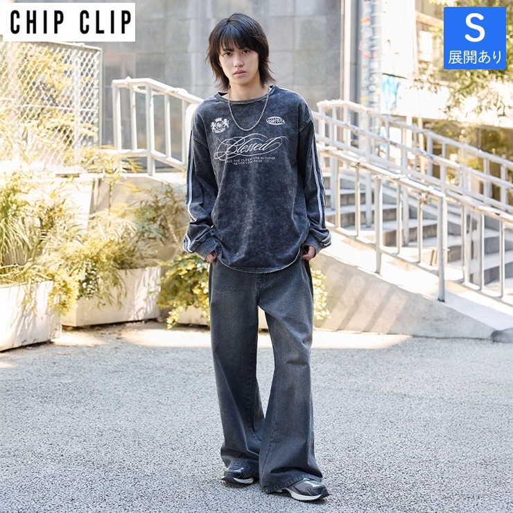 メンズ デニムバギーパンツ（CHIP CLIP） | アベイル | しまむらパーク