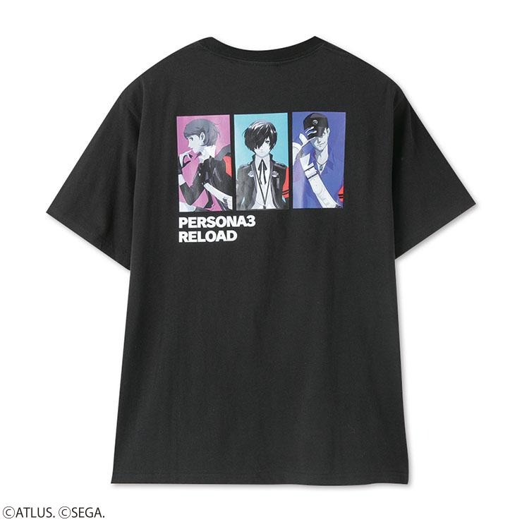 メンズ ステッカー付Tシャツ（ペルソナ3 リロード） | アベイル 公式 