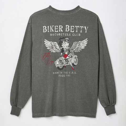 メンズ　長袖Tシャツ（BETTY BOOP）