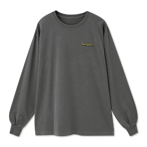 メンズ　長袖Tシャツ（スポンジボブ）