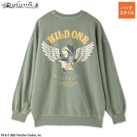 メンズ　長袖Tシャツ（BETTYBOOP）
