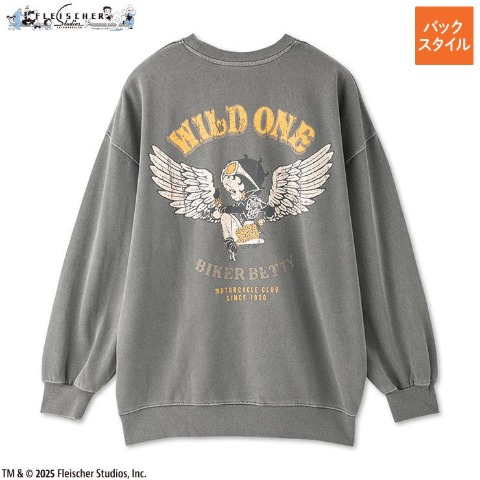 メンズ　長袖Tシャツ（BETTYBOOP）