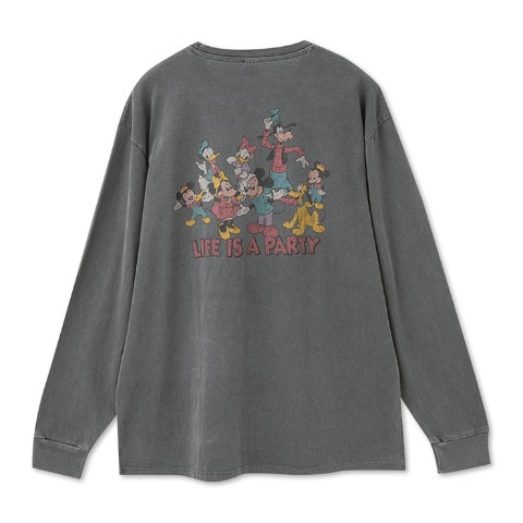 メンズ　長袖Tシャツ（ミッキー＆フレンズ）