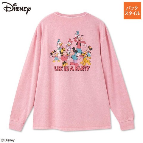 メンズ　長袖Tシャツ（ミッキー＆フレンズ）