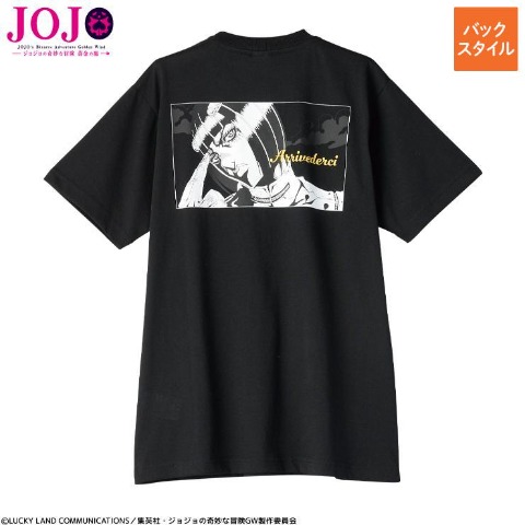 メンズ　Tシャツ（ブローノ・ブチャラティ）（アニメ『ジョジョの奇妙な冒険 黄金の風』）