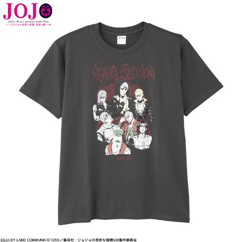 メンズ　Tシャツ（アニメ『ジョジョの奇妙な冒険 黄金の風』）