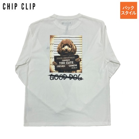メンズ　長袖Tシャツ（CHIPCLIP）