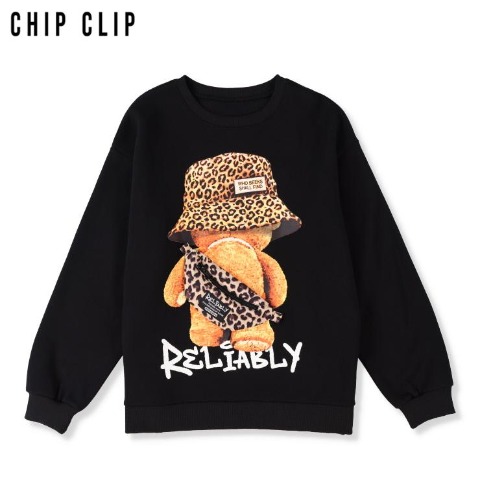 メンズ　裏起毛プルオーバー(CHIP CLIP）