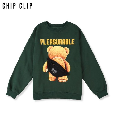 メンズ　裏起毛プルオーバー(CHIP CLIP）