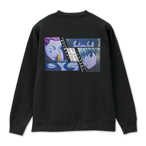 メンズ　ステッカー付トレーナー（アニメ『HUNTER×HUNTER』）