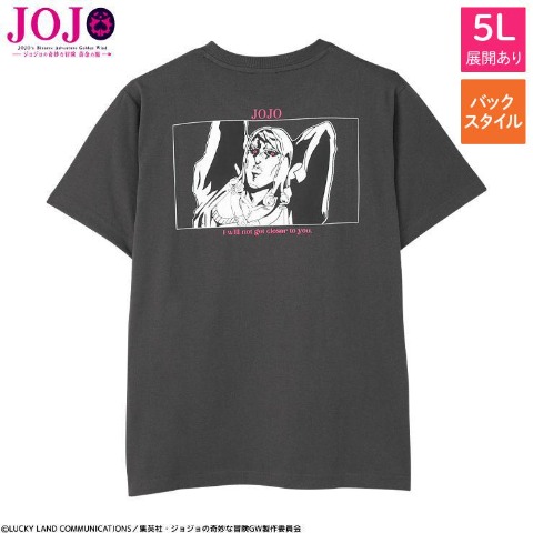メンズ　Tシャツ（リゾット･ネエロ）（アニメ『ジョジョの奇妙な冒険 黄金の風』）