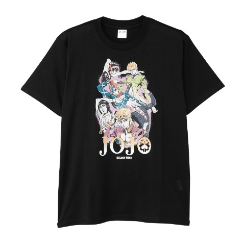 メンズ　Tシャツ（アニメ『ジョジョの奇妙な冒険 黄金の風』）