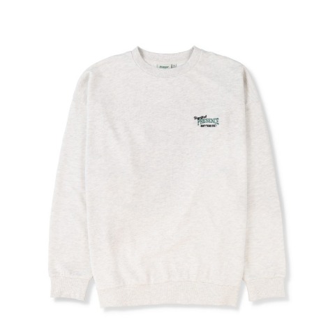 メンズ　ベアー刺しゅうトレーナー（POWER TO THE POPLE）