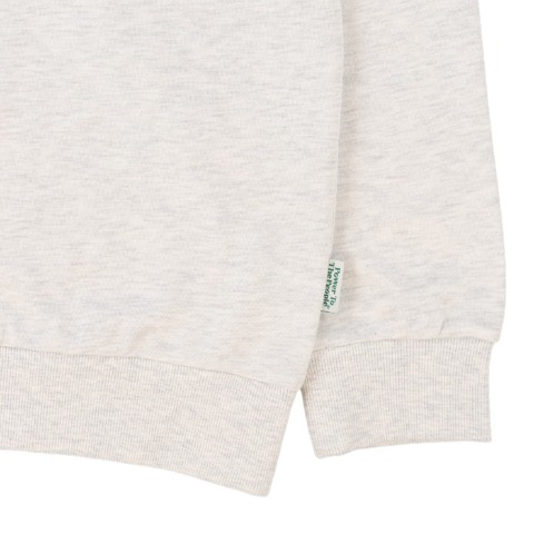 メンズ　ベアー刺しゅうトレーナー（POWER TO THE POPLE）