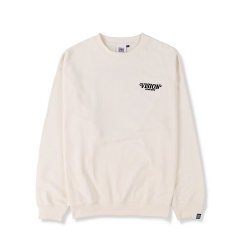 メンズ　フロッキープリントトレーナー（VISION STREET WEAR）