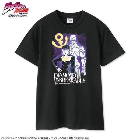 メンズ　Tシャツ「東方仗助」(アニメ『ジョジョの奇妙な冒険 ダイヤモンドは砕けない』)