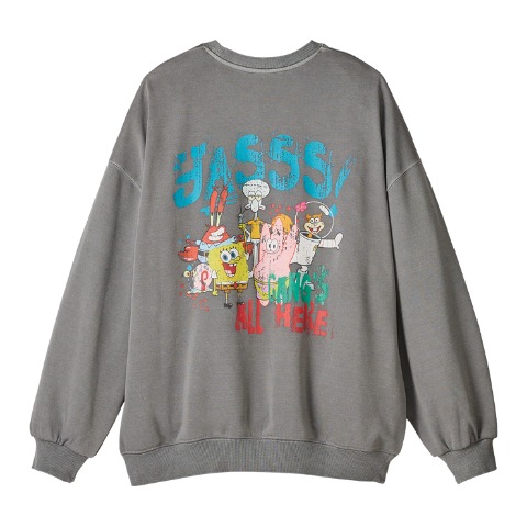 メンズ　プルオーバー（スポンジボブ）