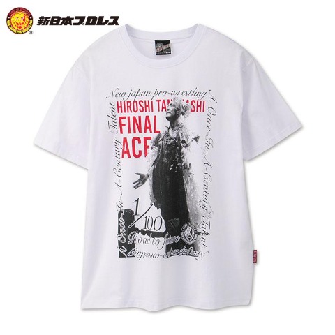 メンズ　棚橋弘至選手モデルフォトプリントTシャツ（新日本プロレス）