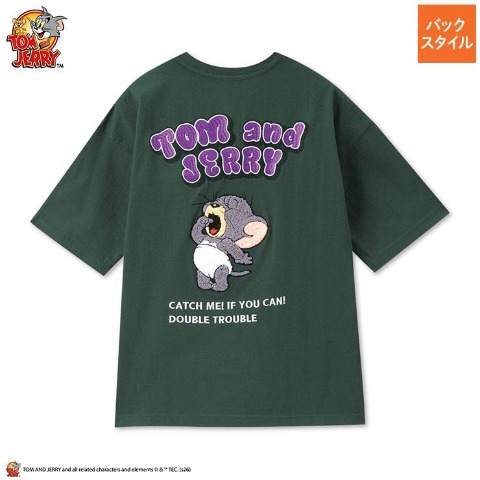 メンズ　半袖Tシャツ（トムとジェリー）