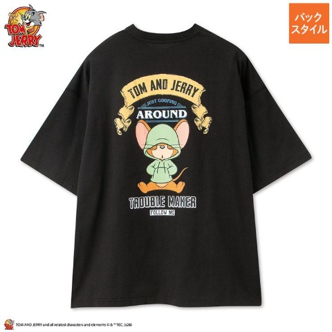 メンズ　半袖Tシャツ（トムとジェリー）