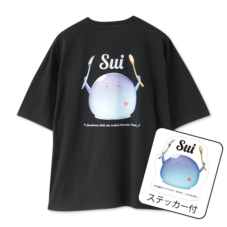 メンズ ステッカー付Tシャツ（TVアニメ「とんでもスキルで異世界放浪