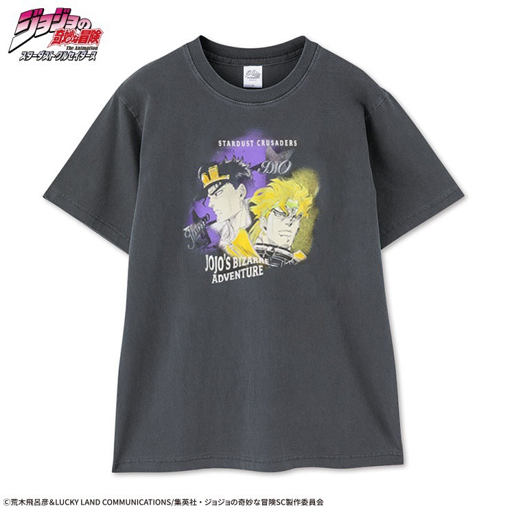 メンズ 半袖Tシャツ（アニメ『ジョジョの奇妙な冒険 スターダスト