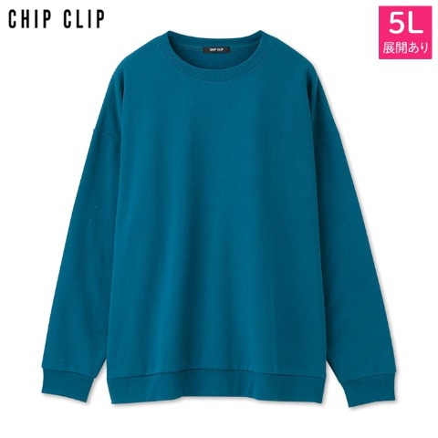 メンズ　裏起毛プルオーバー（CHIP CLIP）