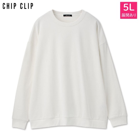 メンズ　裏起毛プルオーバー（CHIP CLIP）