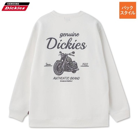 メンズ　裏起毛刺しゅう使いプルオーバー（GENUINE Dickies）