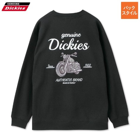 メンズ　裏起毛刺しゅう使いプルオーバー（GENUINE Dickies）