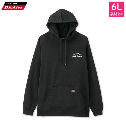 メンズ　裏起毛刺しゅう使いプルオーバー（GENUINE Dickies）