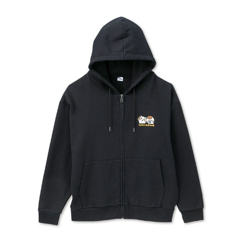 メンズ　ジップパーカ（ちいかわ）